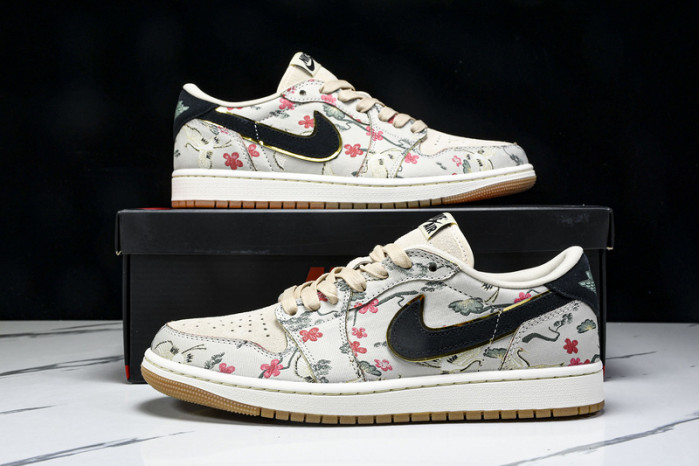 Rui Hachimura x Air Jordan 1 Low OG "Oatmeal" HV8293-100