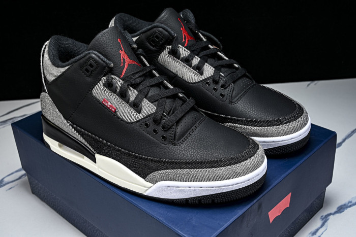 Jordan 3 Retro Levi’s Black IR0914-400