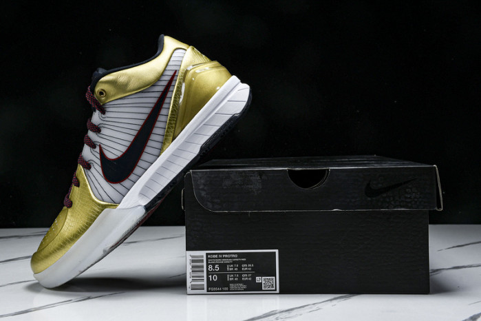 nike kobe 4 protro “gold medal” fq3544-100