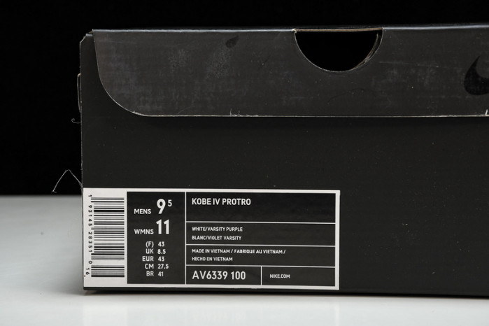 nike kobe 4 protro draft day hornets av6339-100