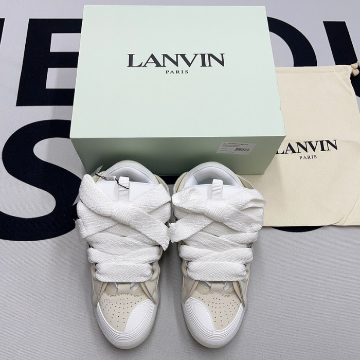 lanvin curb sneaker