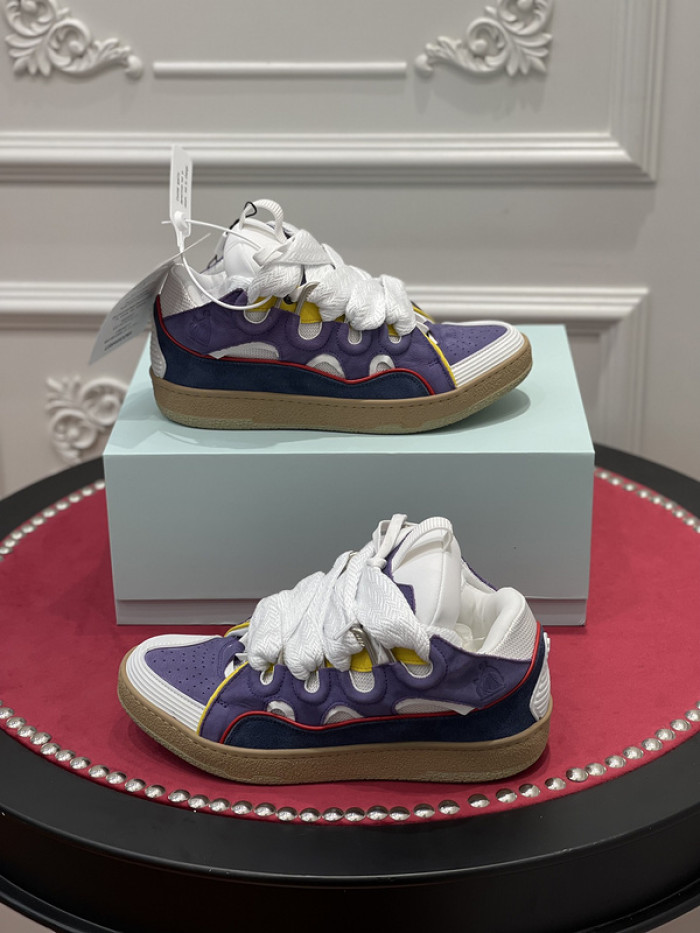lanvin curb sneaker