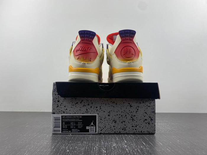 balvin x air jordan 4 retro aq0344-901