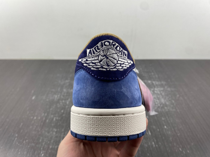 travis scott x air jordan 1 ow dm7866-808