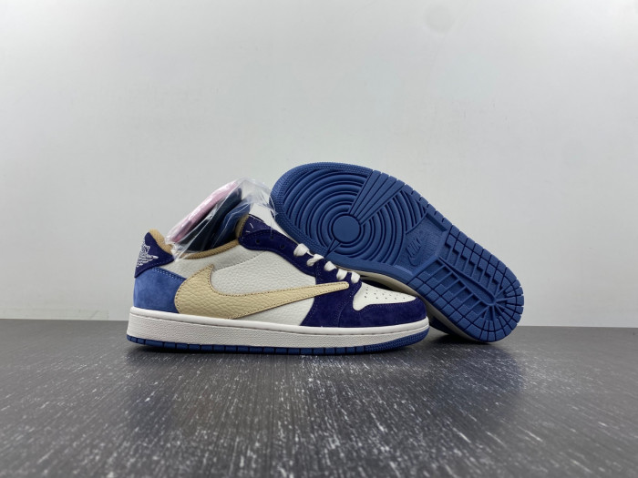 travis scott x air jordan 1 ow dm7866-808