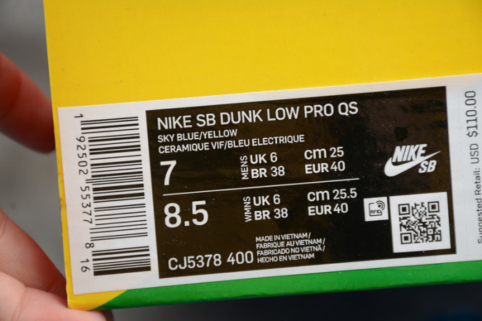 grateful dead x nike dunk low sb "blue bear" cj5378-400