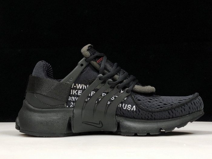 of x nike air presto black - aa3830-002