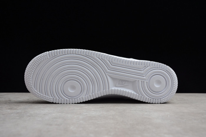 nike air force 1 one high hi white world famous - 698696-100