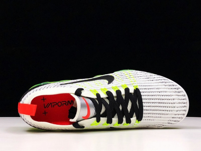 nike air vapormax flyknit 3 white black volt bright crimson aj6900-100