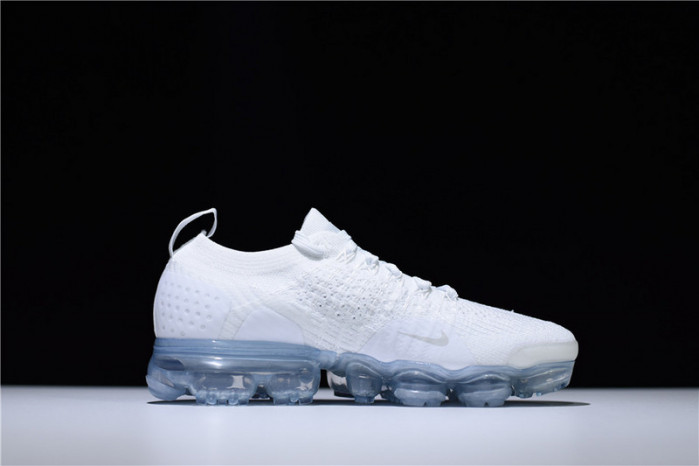 nike air vapormax flyknit 2 white pure platinum 942842-100