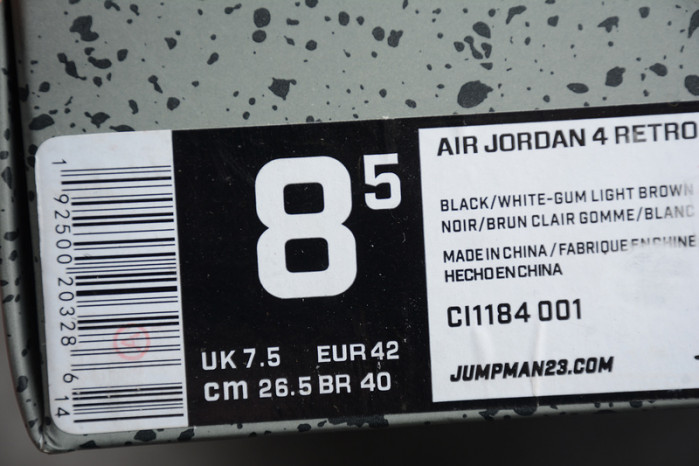 air jordan 4 se laser black gum ci1184-001