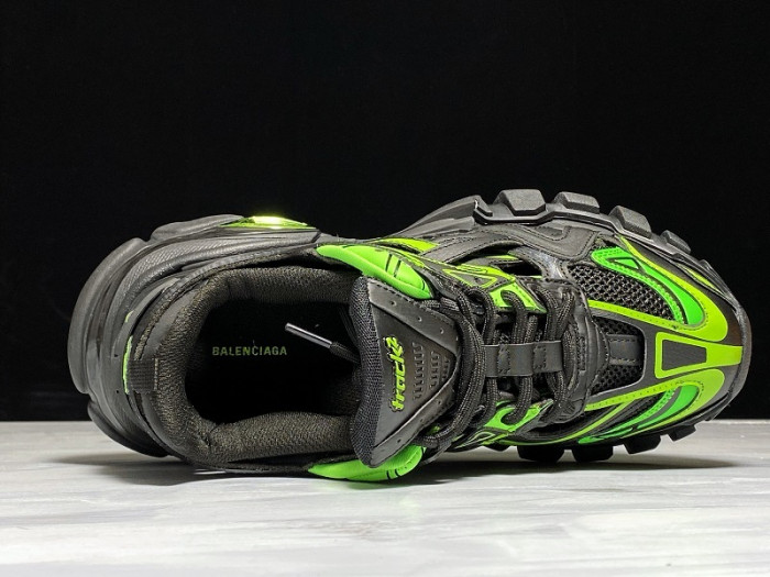 bl track trainers sneaker black yellow h903p065