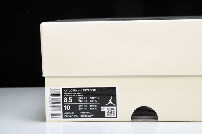 nike sb x air jordan 4 "pine green" dr5415-103