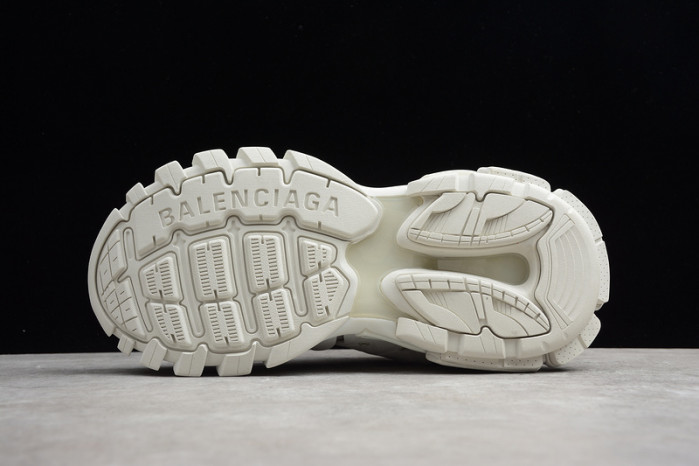 (led) bl tess s. gomma trek light low sneakers cream h903p046