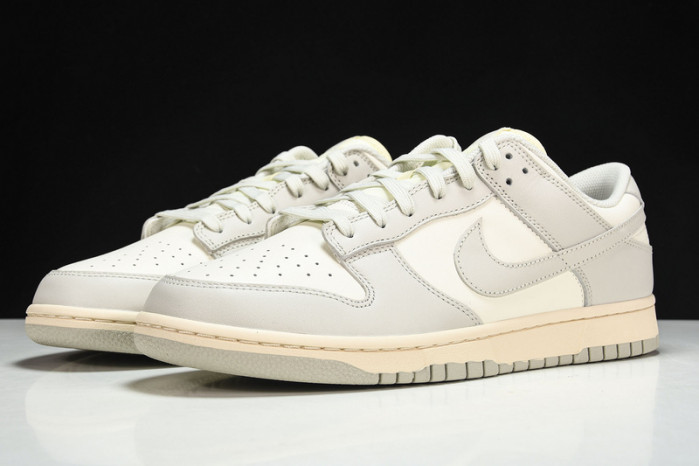 nike dunk low sail light bone (w) - dd1503-107