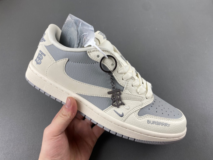 B_URBRRY x Travis Scott x Nike Air Jordan 1 Low Nike BB6588-315