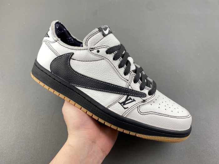 LV x Air Jordan 1 Low OG 250517001