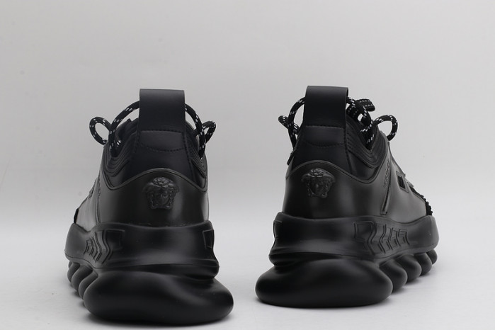 vse chain reaction black sneaker