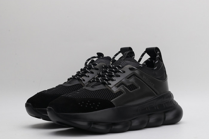 vse chain reaction black sneaker