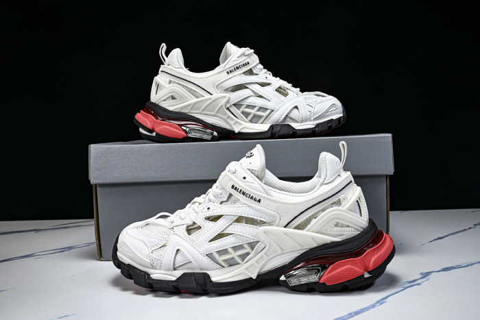 BL TRACK TRAINERS SNEAKER WHITE W2GN3-9610
