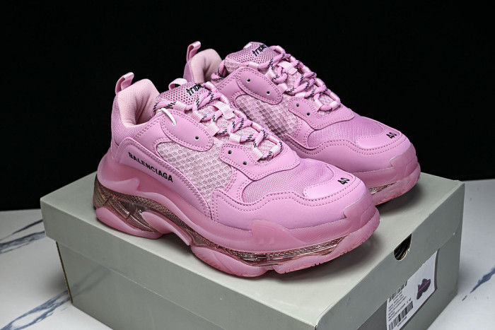 BL TRIPLE S TRAINERS PINK SNEAKERS BTS-34