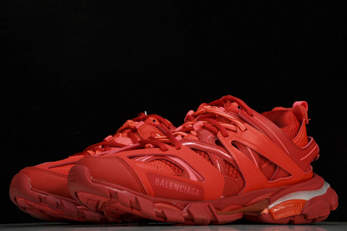 (led) bl tess s. gomma trek low sneakers red 23090702