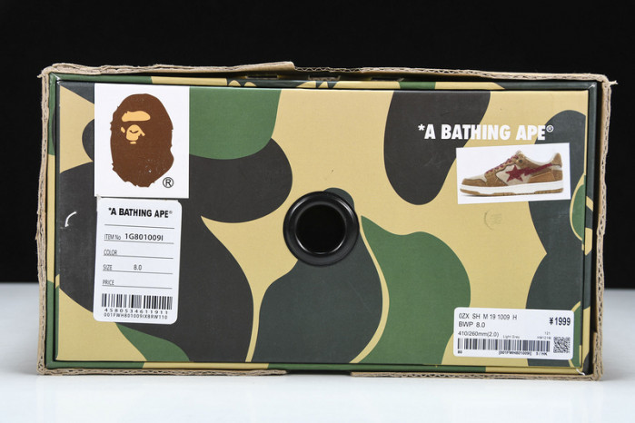 bathing ape low "star" 22021706