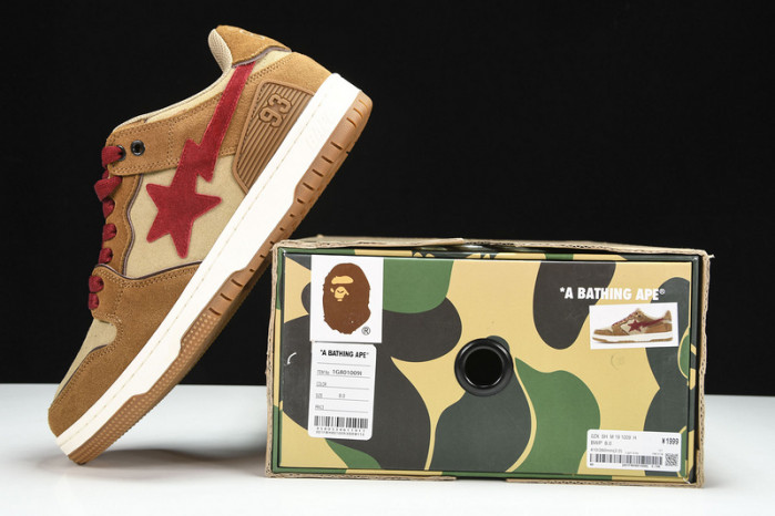 bathing ape low "star" 22021706