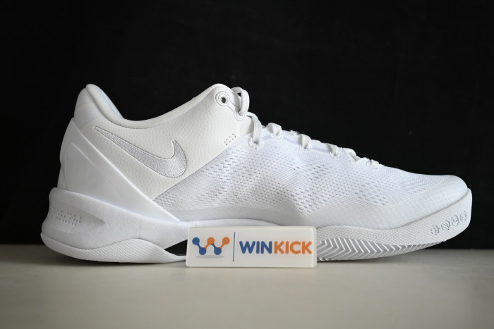 nike kobe 8 protro "triple white" fj9364-100