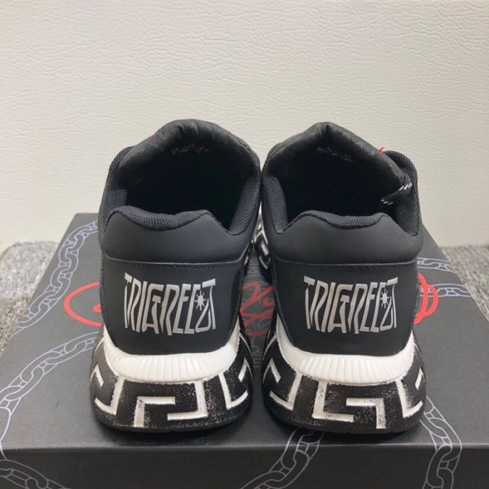 vse chain reaction black sneaker