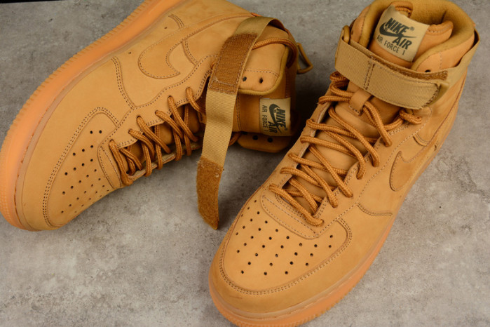 nike air force 1 high “flax” - 882096-200