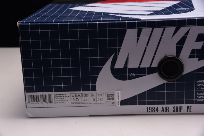 nike air ship x air jordan 1 new beginnings pack ct6252-900